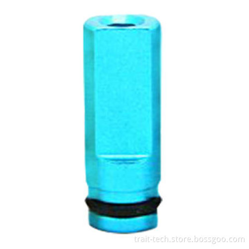 Wholesale price and good quality metal oblate drip tip for e cigarette atomizer